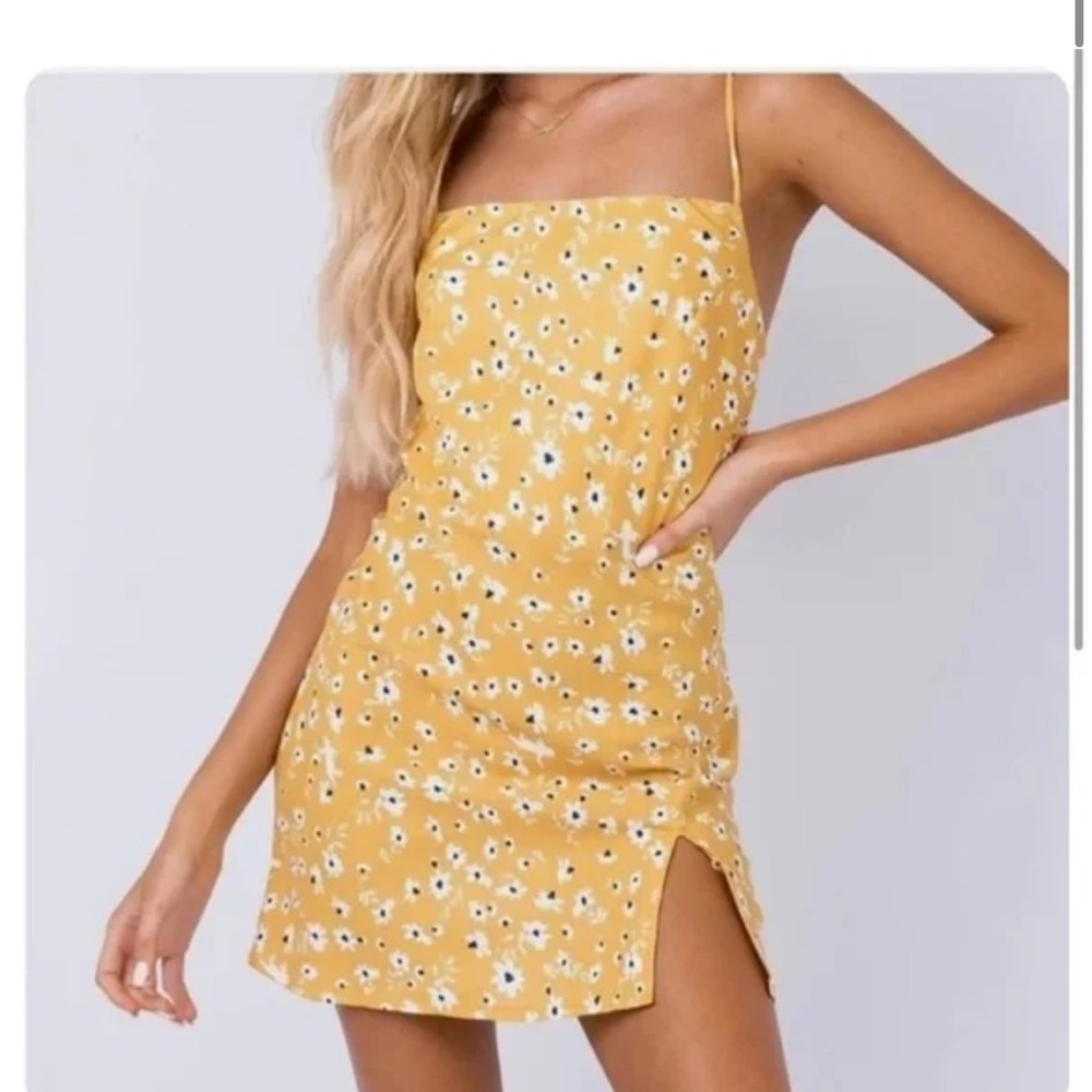 Princess Polly Flower Mini Dress